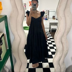 Abercrombie and Fitch poplin midi dress